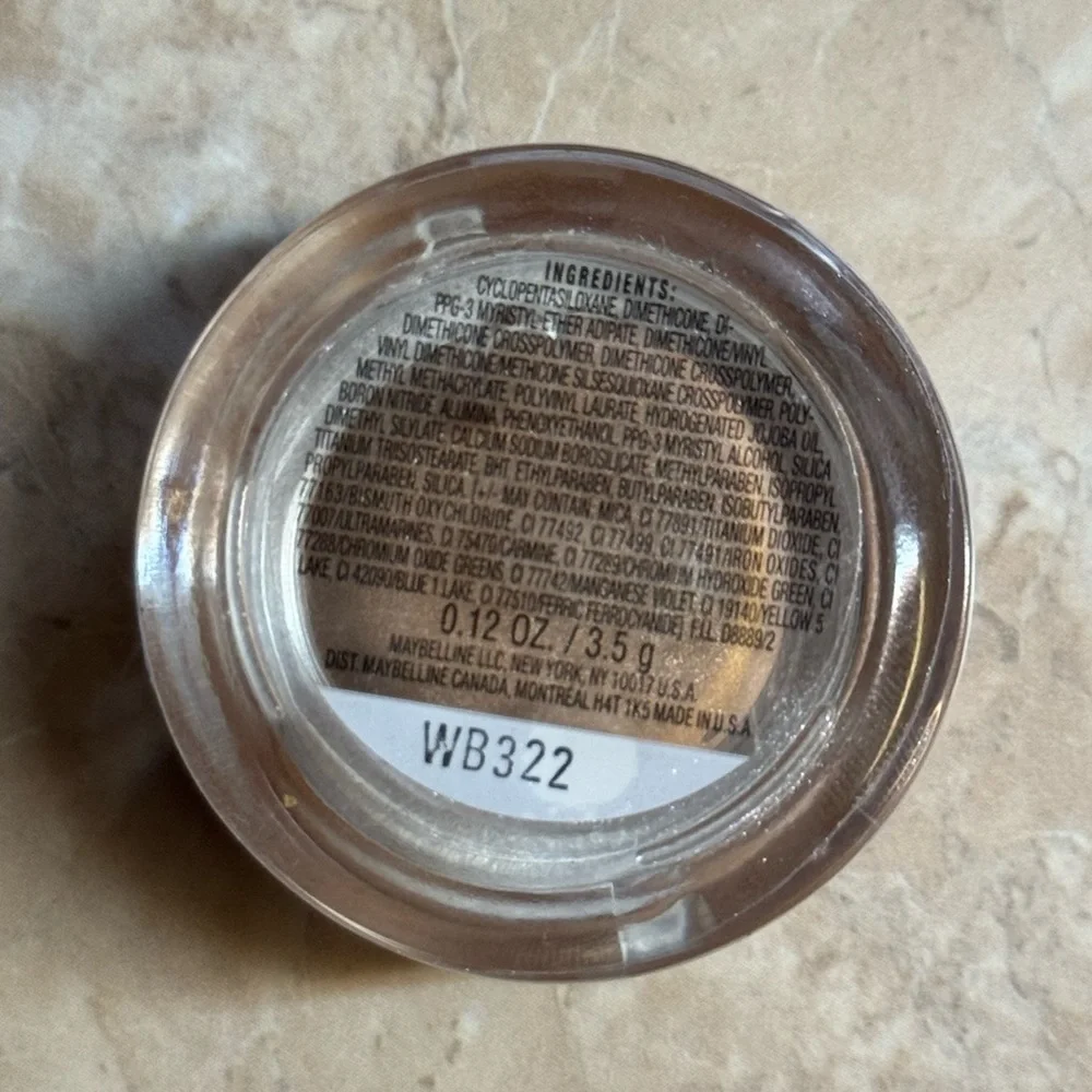 Maybelline Dream Mousse Shadow 10 Ivory Illusion Eyeshadow New Sealed .12oz 3.5g